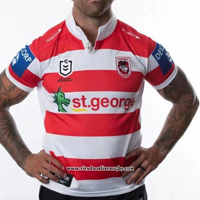 Camiseta St George Illawarra Dragons Rugby 2021 Entrenamiento